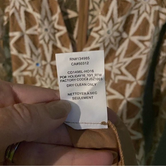 For Love and Lemons Metzi Floral Mirror Slit Lace Midi Dress - Picture 10 of 10